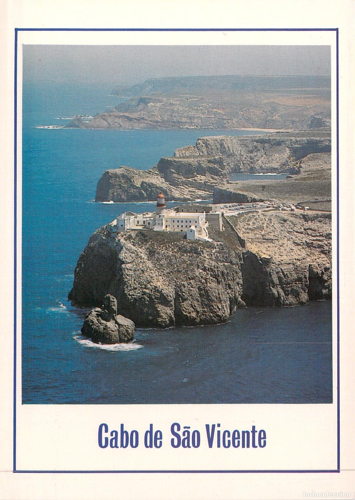Cartes Postales: Postal de Cabo de S&atilde;o Vicente en Algarve Portugal con Faro