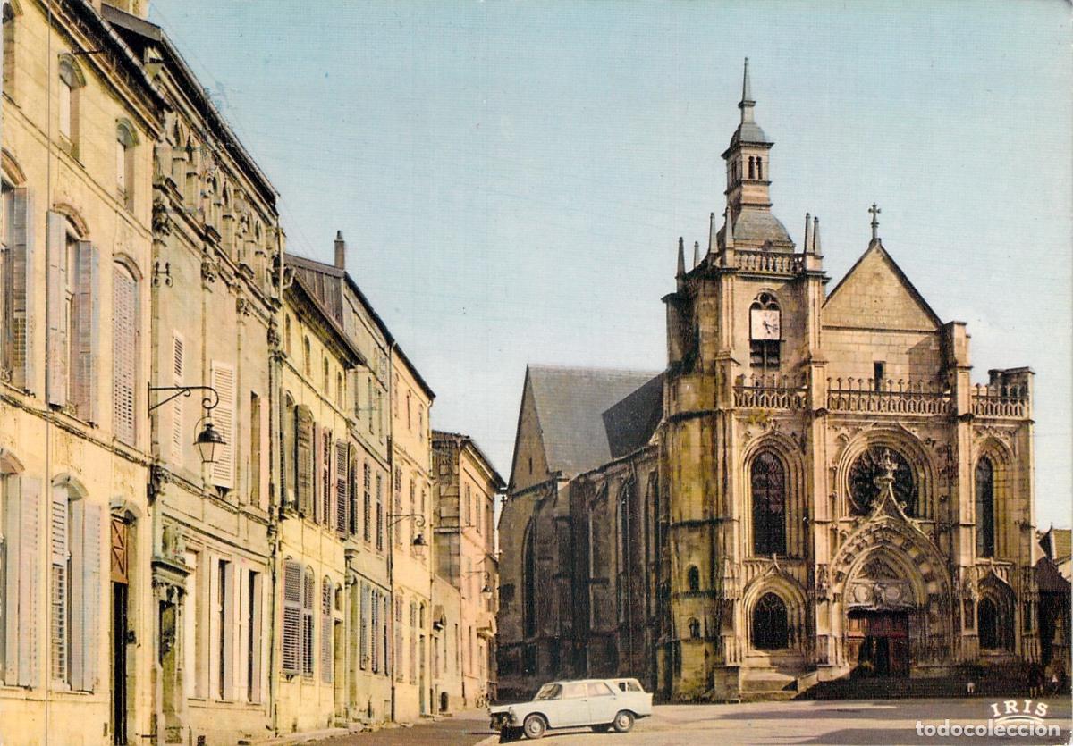 Postales: Postal Iglesia de Saint-&Eacute;tienne en Bar-le-Duc, Francia