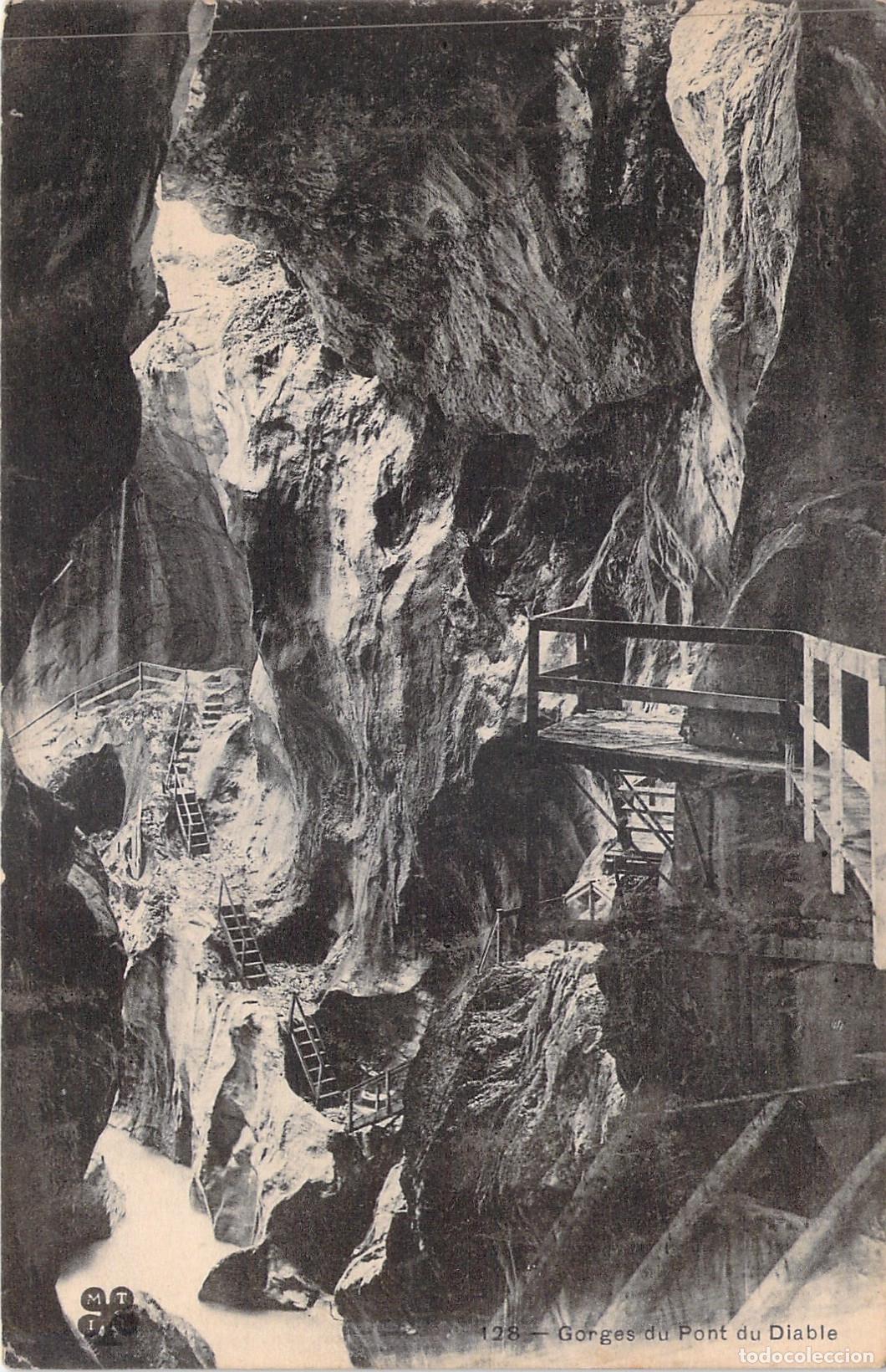 Postales: Postal Gorges du Pont du Diable Alta Saboya Francia
