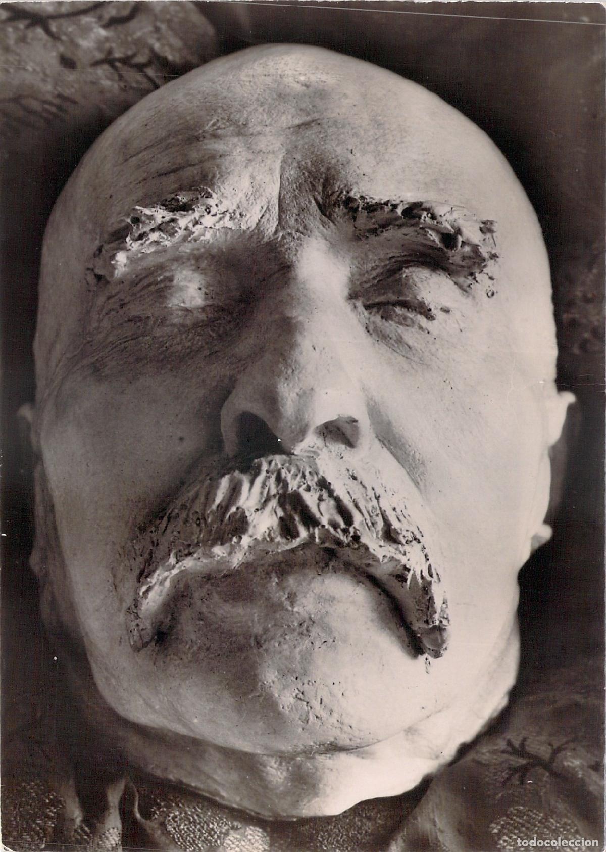 Postales: Postal M&aacute;scara Mortuoria de Georges Clemenceau Saint-Vincent-sur-Jard