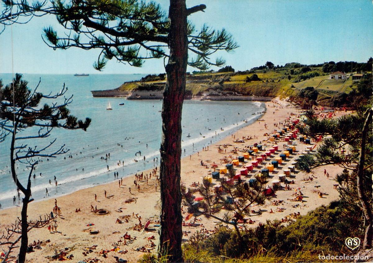 Postales: Postal de la Playa de las Monjas en Meschers Charente-Maritime Francia