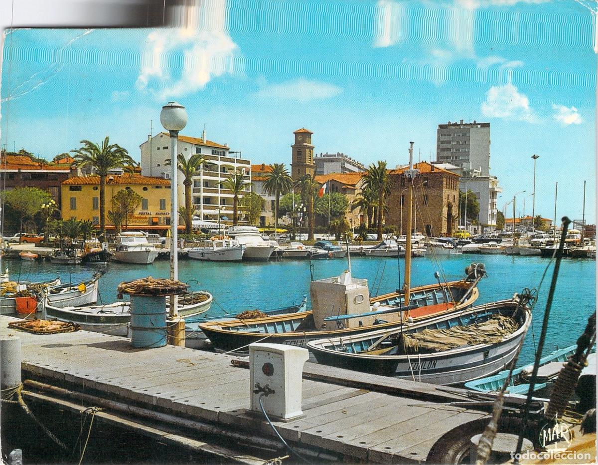 Postales: Postal de Sainte-Maxime-sur-Mer, Un Rinconcito del Puerto, Costa Azul
