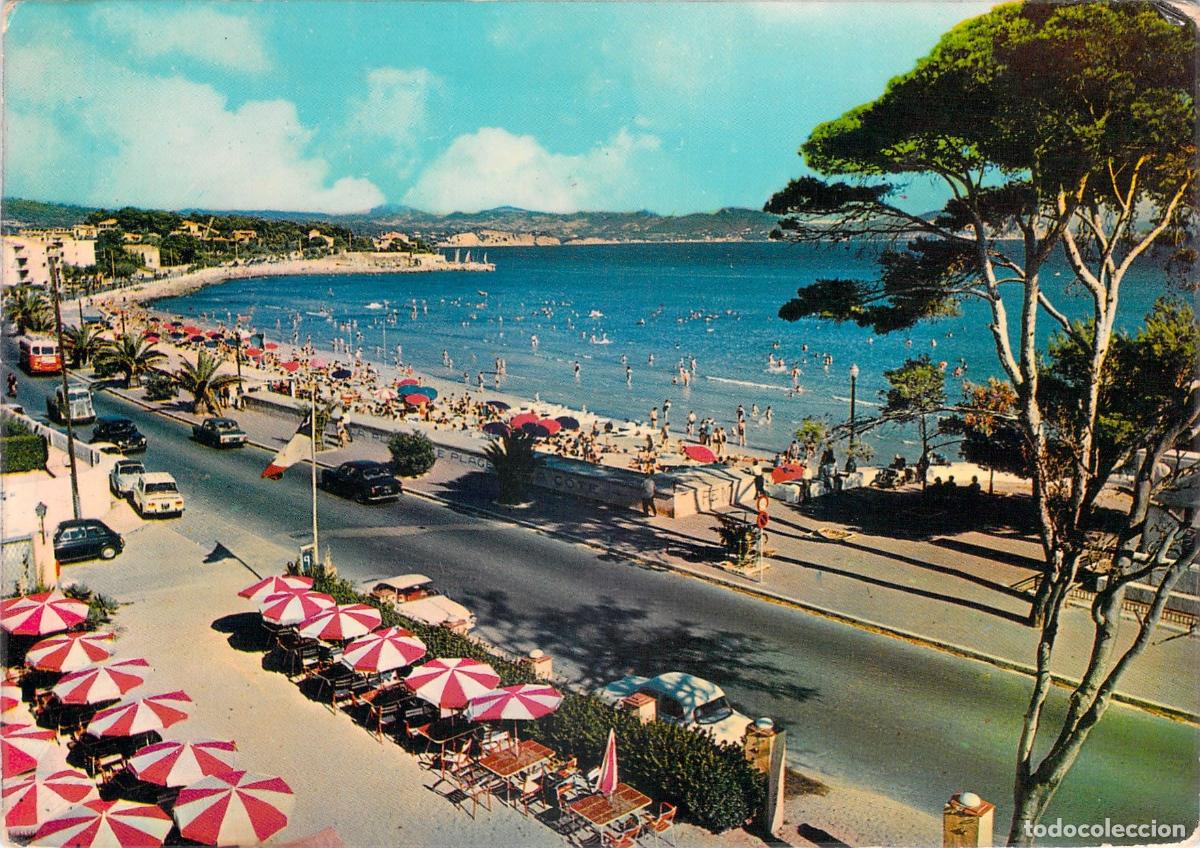Postales: Postal de La Ciotat y Paseo Mar&iacute;timo de la Costa Azul de Francia