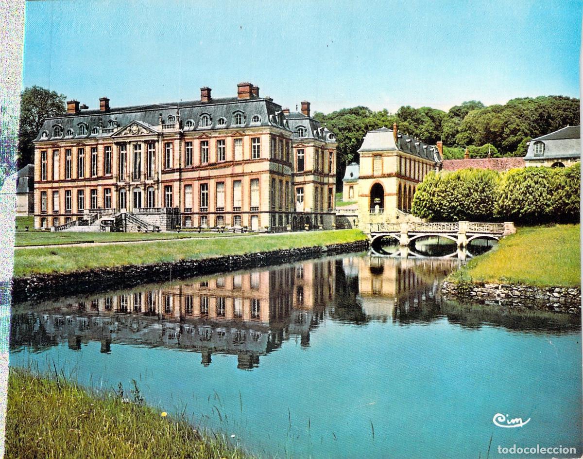 Postales: Postal Castillo de Dampierre Fachada y Jardines Yvelines Francia