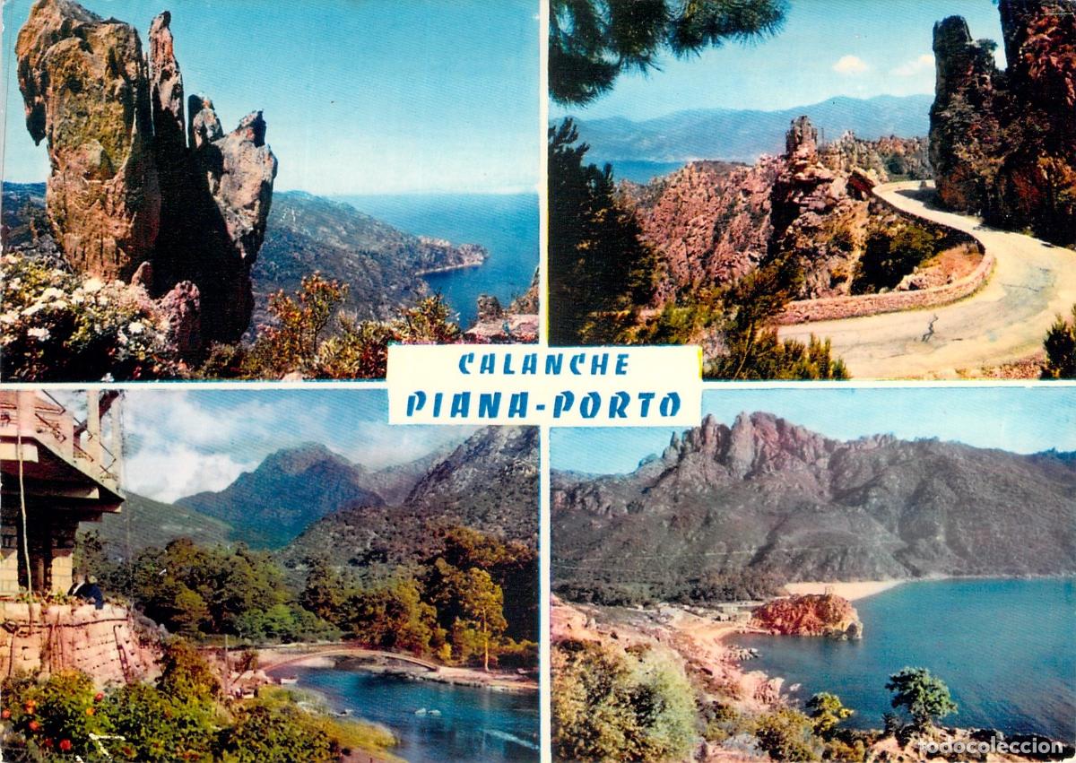 Postcards: Postal Calanche de Piana - Porto, C&oacute;rcega, Francia