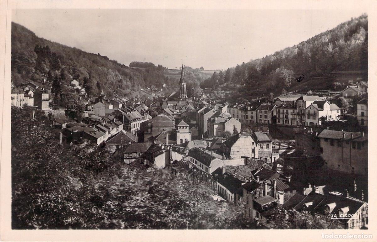 Postkarten: Postal de Vista General de Plombi&egrave;res-les-Bains, Francia