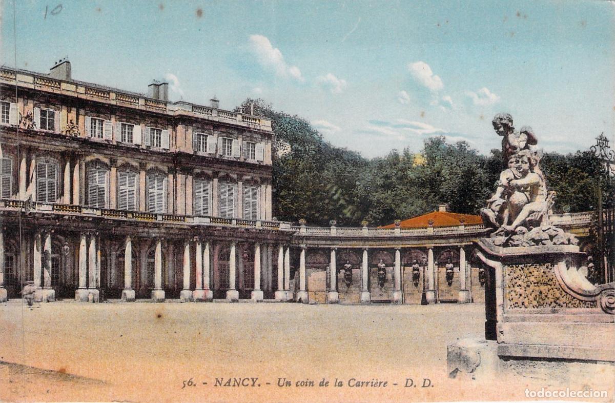 Postkarten: Postal de Nancy, Un rinc&oacute;n de la Carri&egrave;re, Francia