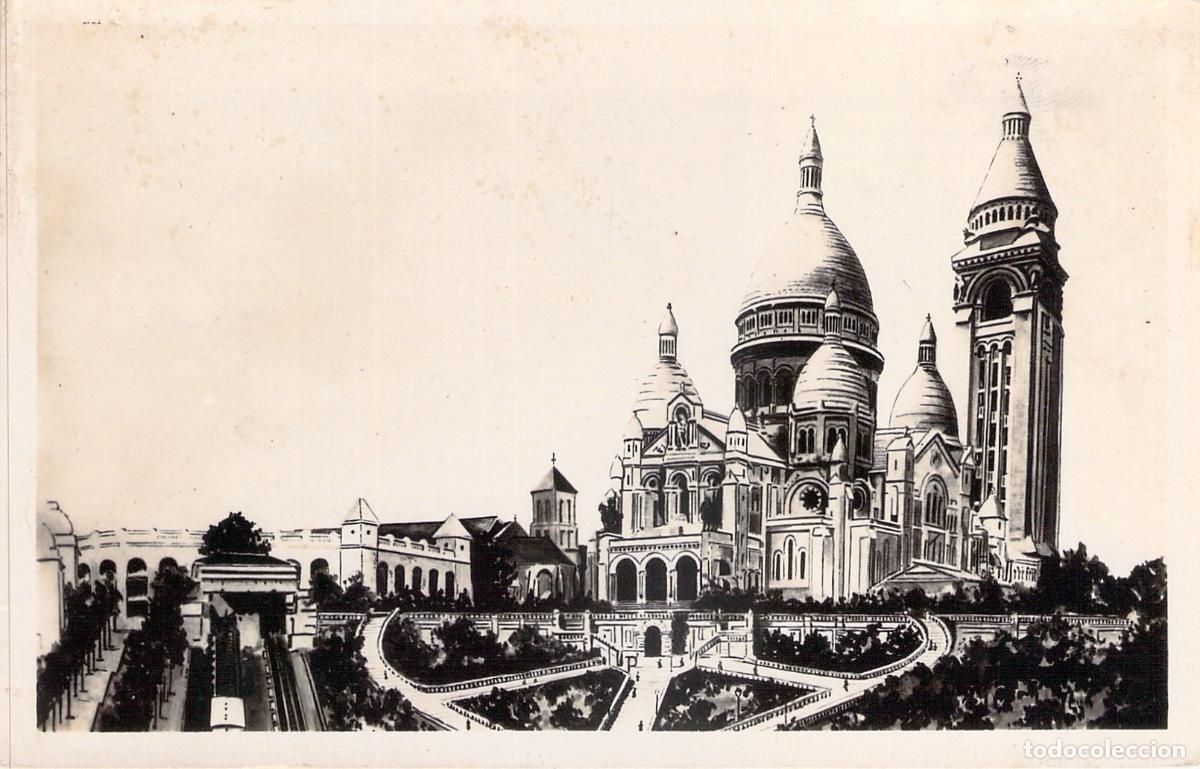 Postcards: Postal de la Bas&iacute;lica del Sagrado Coraz&oacute;n de Montmartre en Par&iacute;s