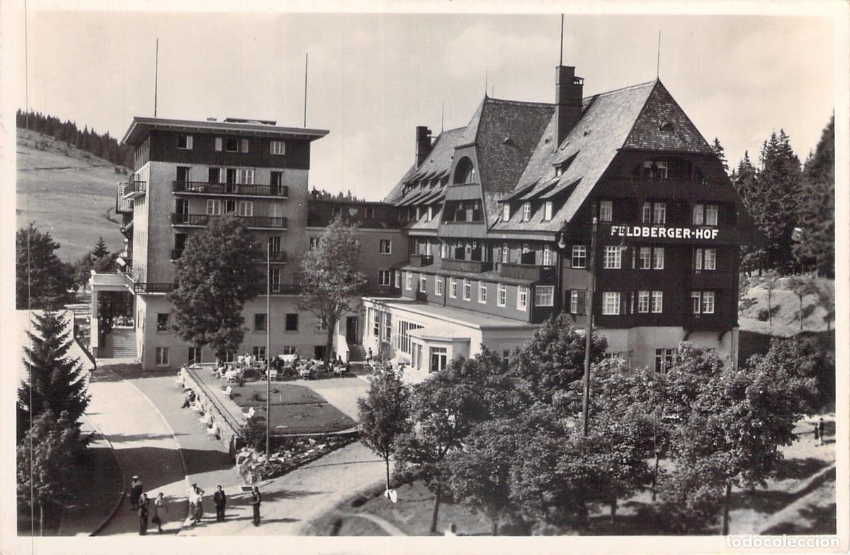 Postcards: Postal del Hotel Feldbergerhof en Feldberg, Selva Negra, Alemania