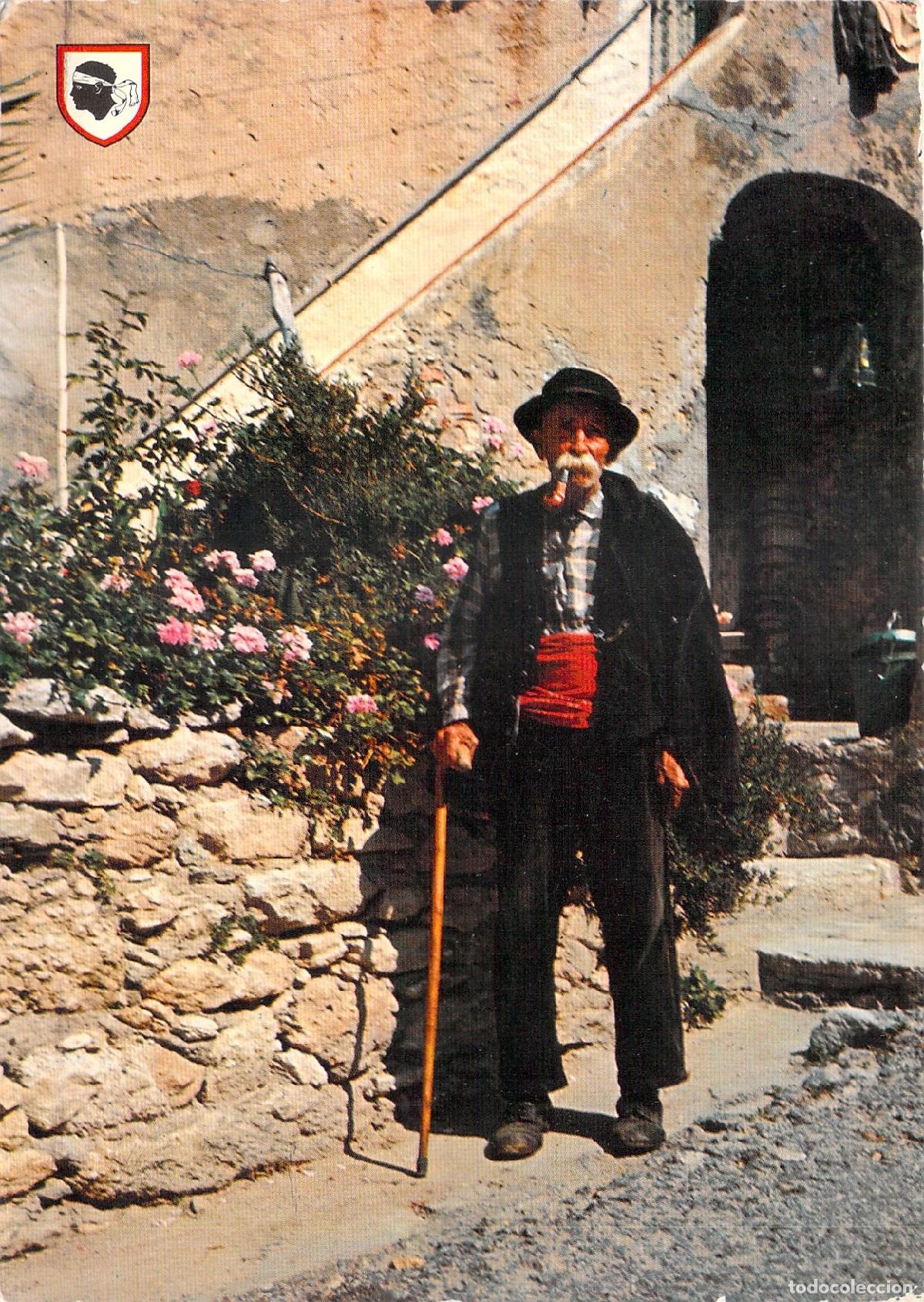 Postales: Postal de Campesino en Traje Tradicional Corso