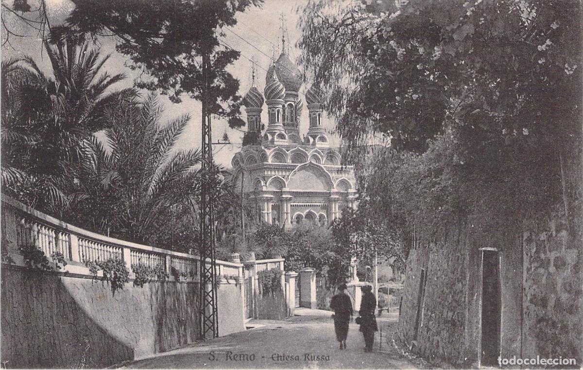 Postales: Postal de San Remo, Italia - Iglesia Ortodoxa Rusa
