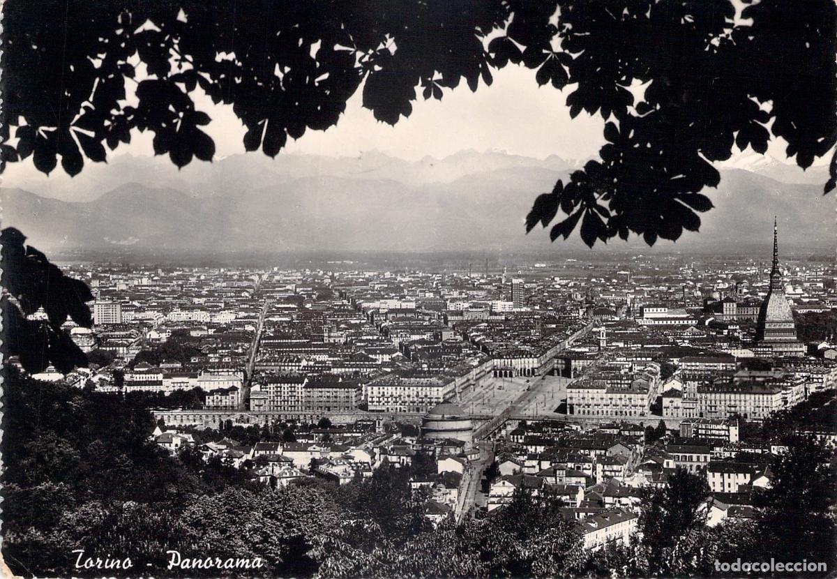 Postales: Postal de Tur&iacute;n Italia Vista Panor&aacute;mica Mole Antonelliana