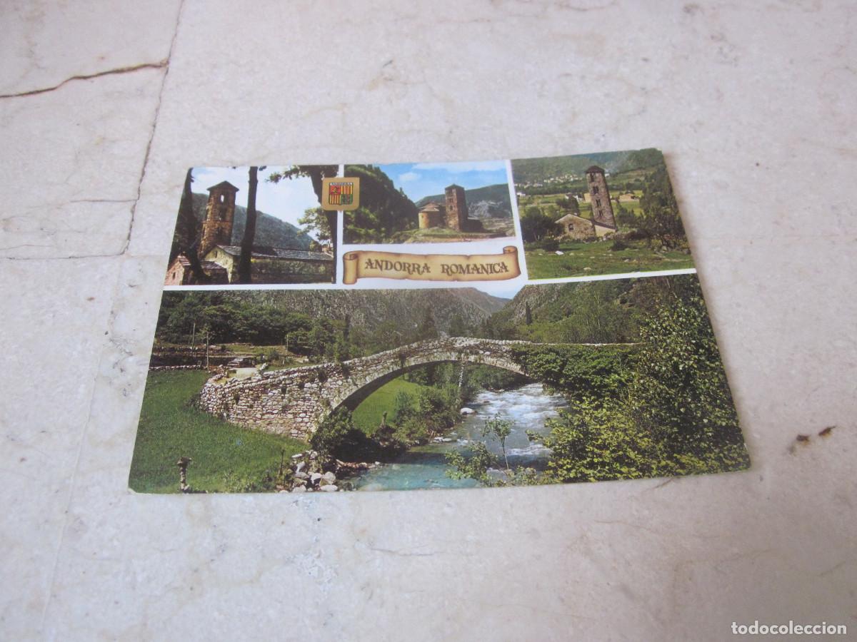 Postales: POSTAL ESCRITA VALLS D&acute;ANDORRA- 1972
