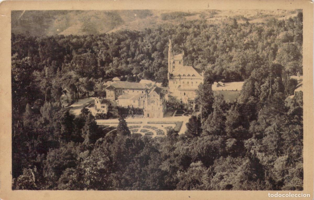 Postales: Postal Palacio de Bussaco Luso Portugal Vista A&eacute;rea