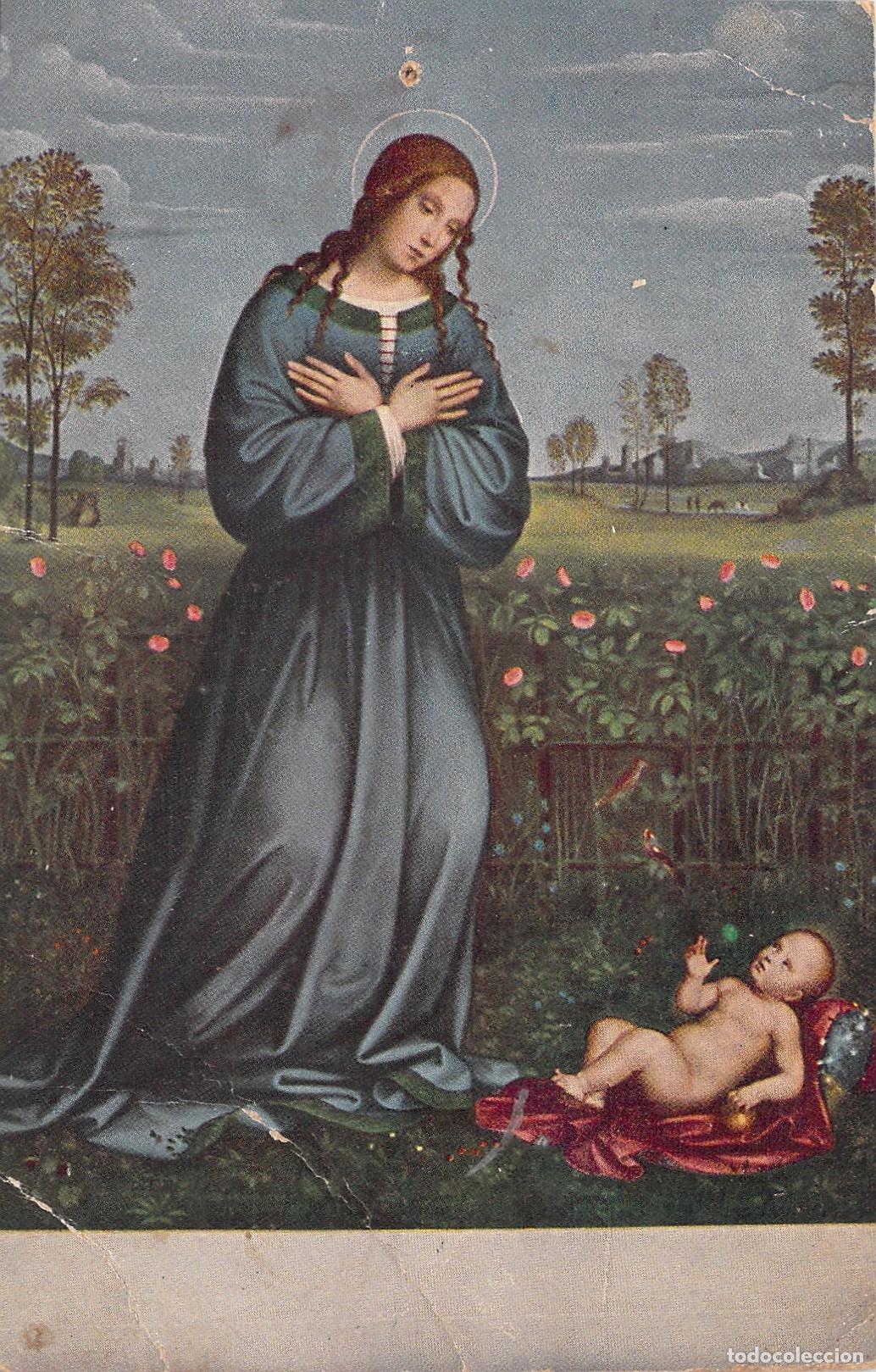 Cartoline: Postal Publicitaria Bayer Somatose Reconstituyente Religiosa