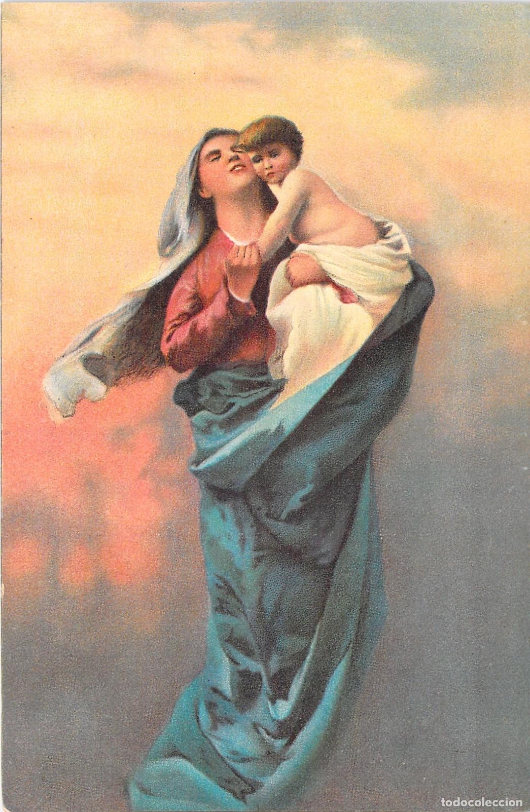 Postales: Postal de Arte La Pur&iacute;sima por Domenico Morelli Stengel