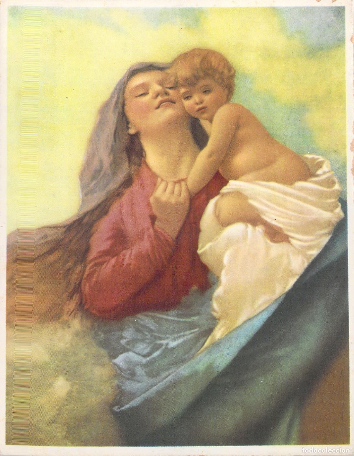 Postales: Postal Religiosa Mater Pur&iacute;sima de Domenico Morelli