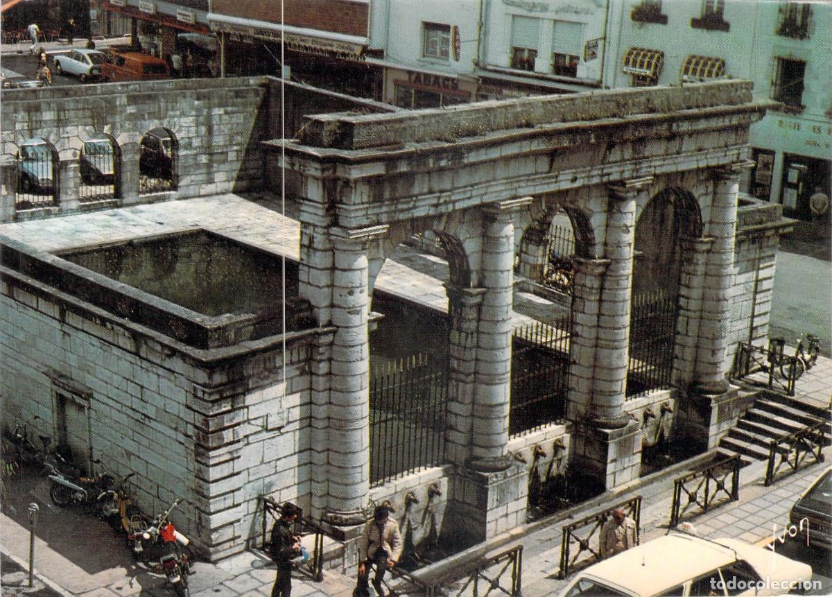 Postales: Postal La Fontaine Chaude de Dax, Francia