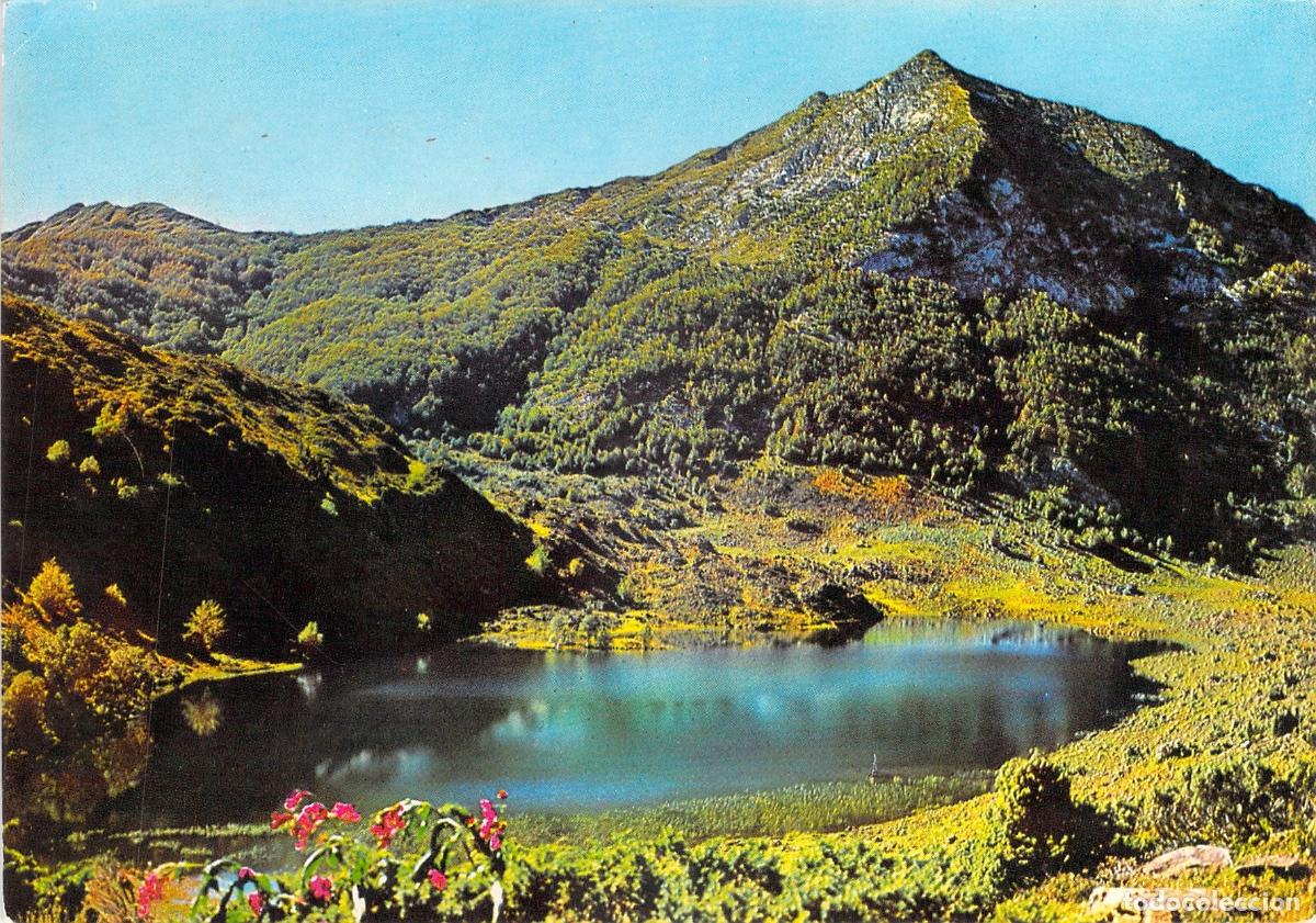 Postales: Postal del &Eacute;tang de l'Hers en los Pirineos de Ari&egrave;ge