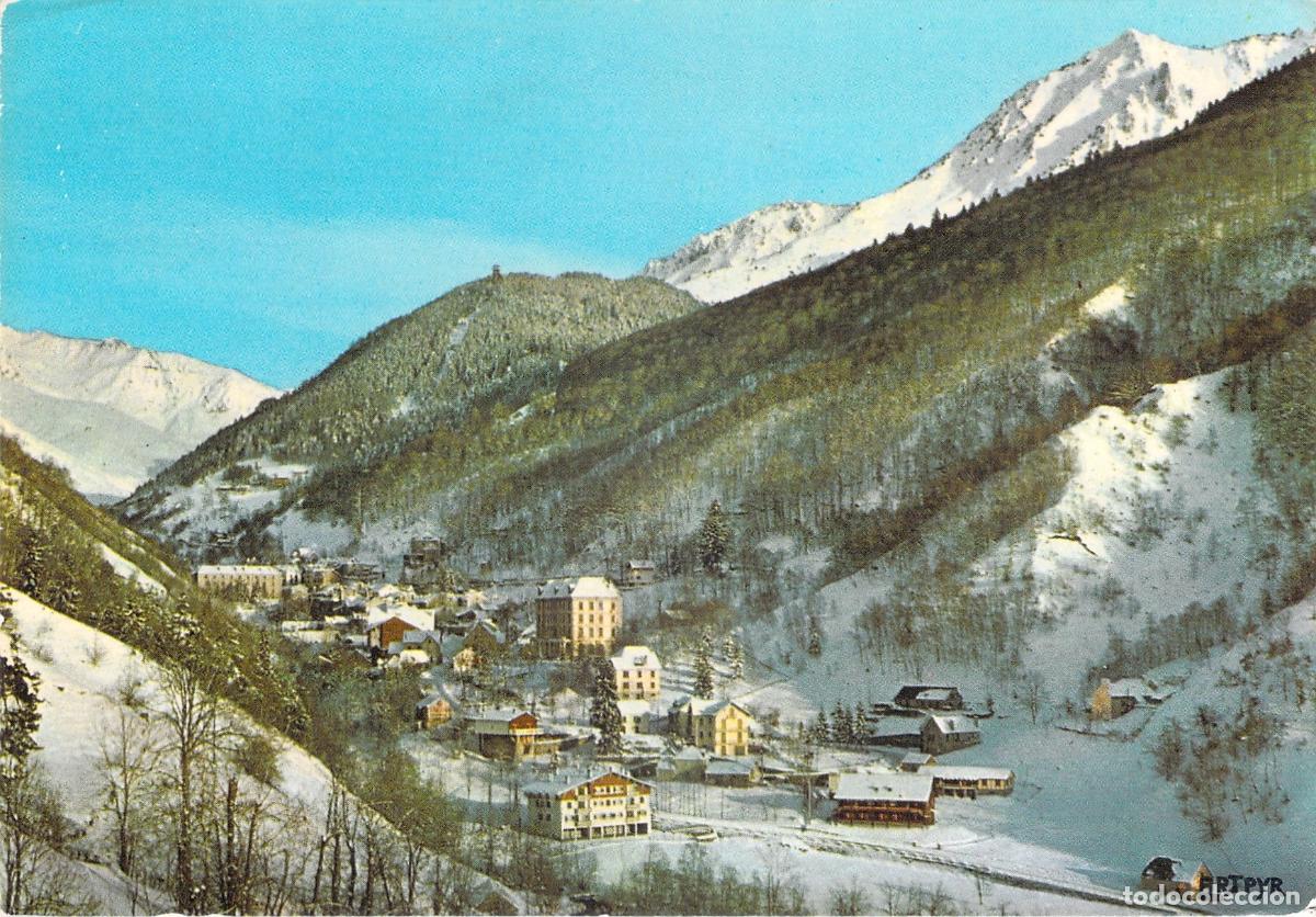 Postales: Postal de Bar&egrave;ges y Col du Tourmalet en los Pirineos, Francia