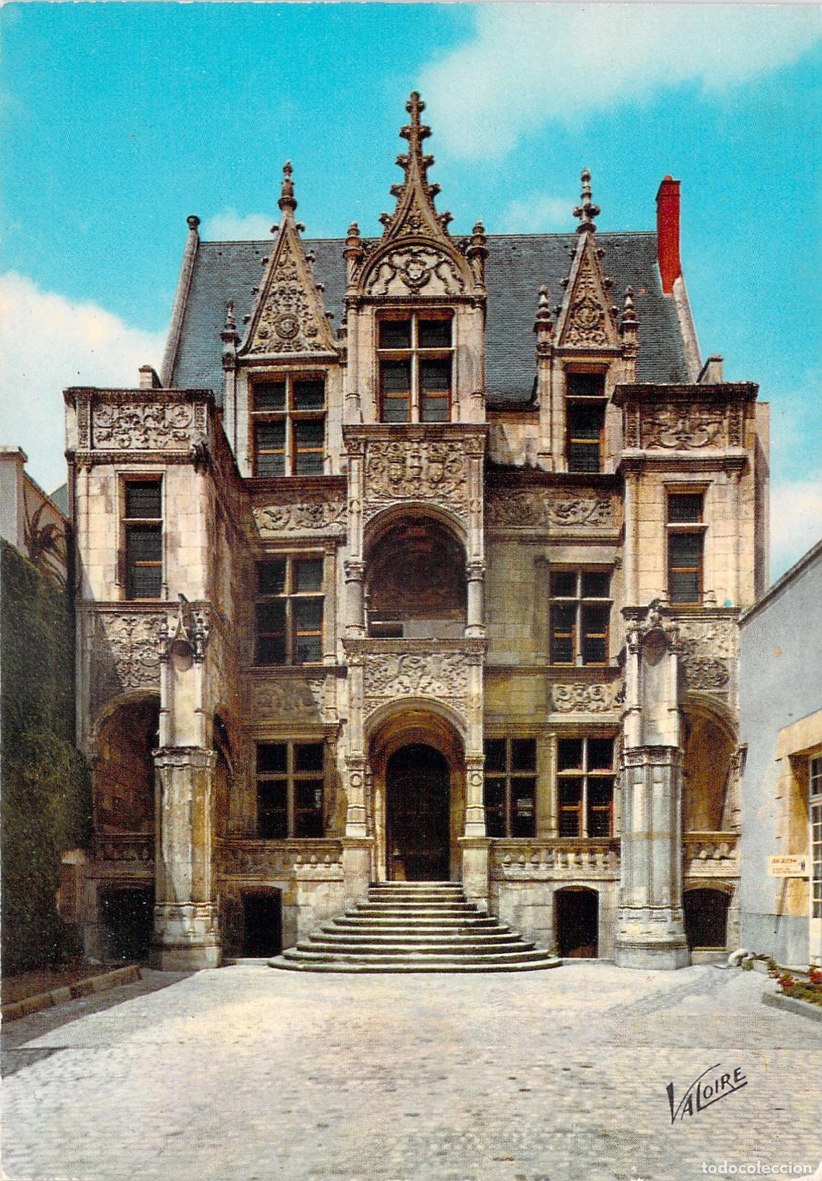 Cartes Postales: Postal de Tours, Francia: Fachada del H&ocirc;tel Go&uuml;in