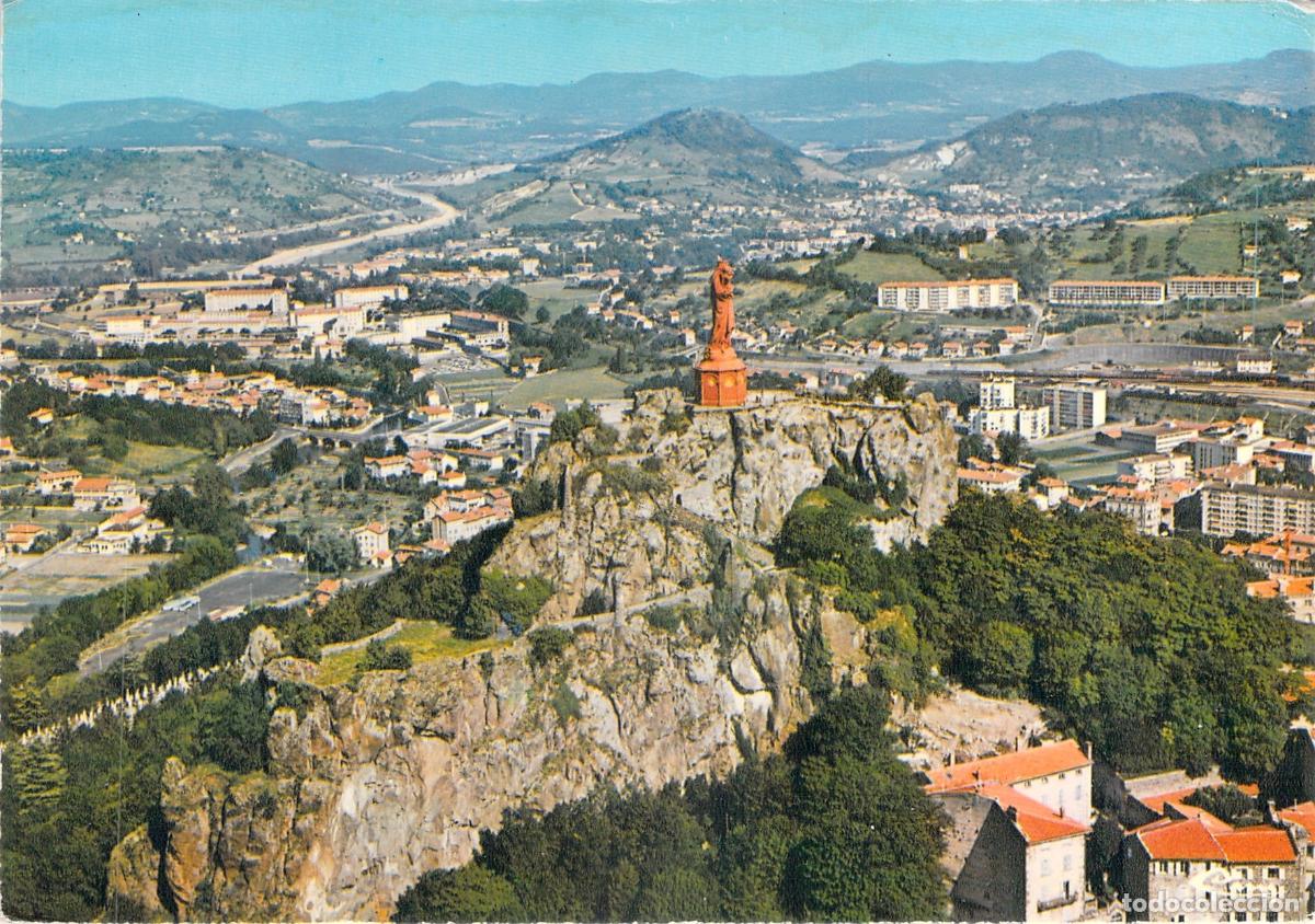 Postales: Postal Vista A&eacute;rea Le Puy-en-Velay Notre-Dame de France