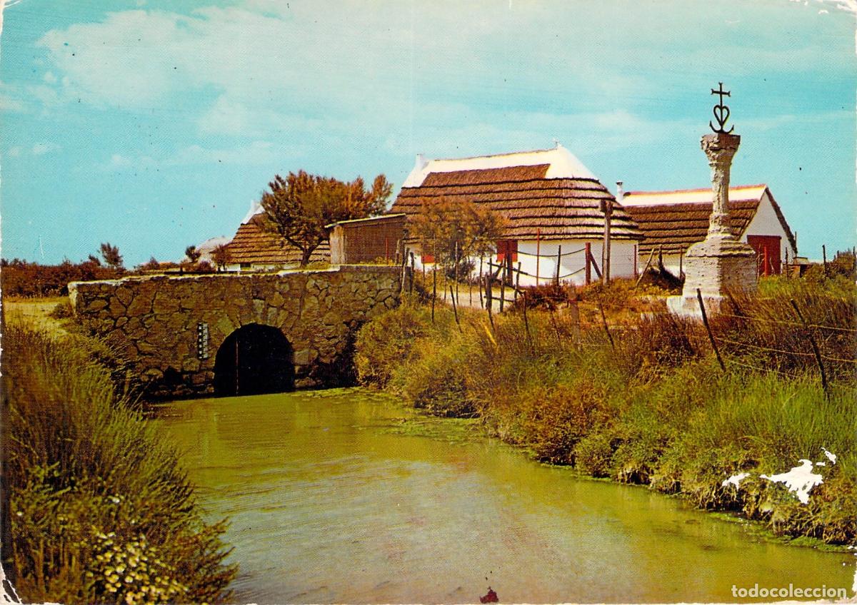 Postais: Postal de Camarga, Francia: El Pont du Mort y Cruz de los Gardians