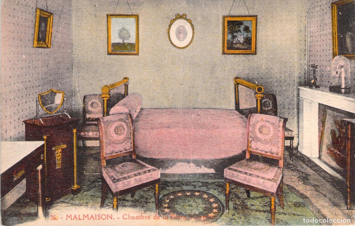 Cartes Postales: Postal de la Habitaci&oacute;n de la Reina Hortensia en Malmaison