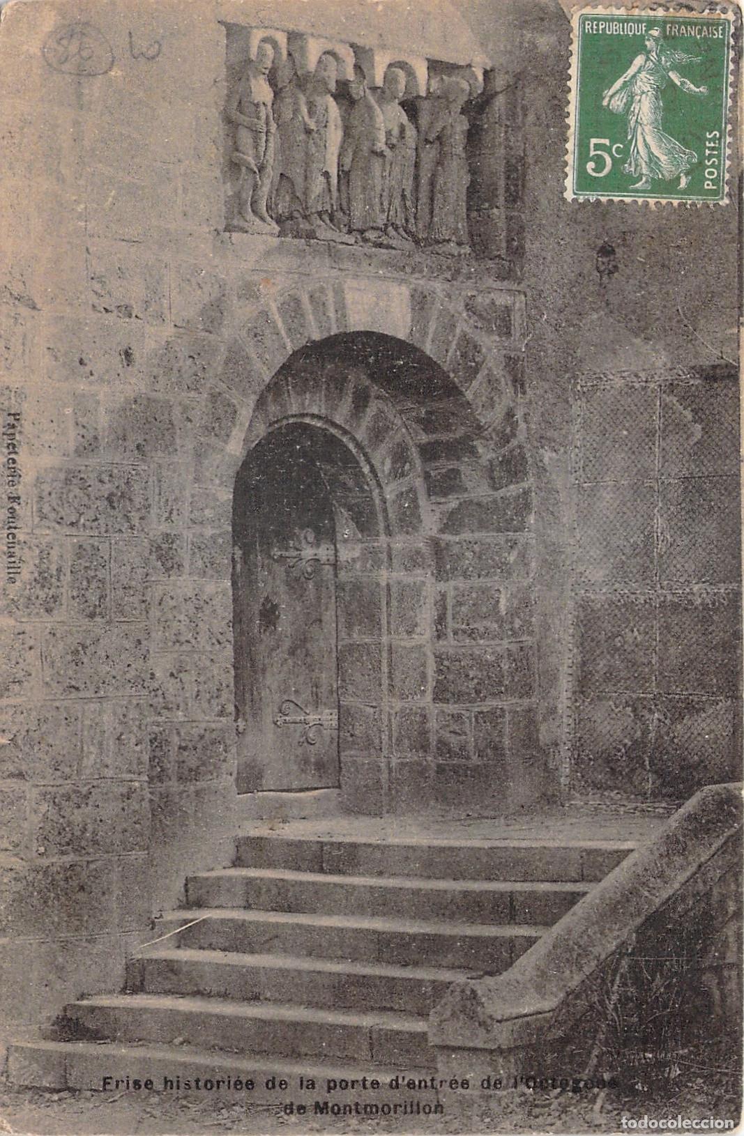 Postales: Postal Friso Historiado del Oct&oacute;gono de Montmorillon