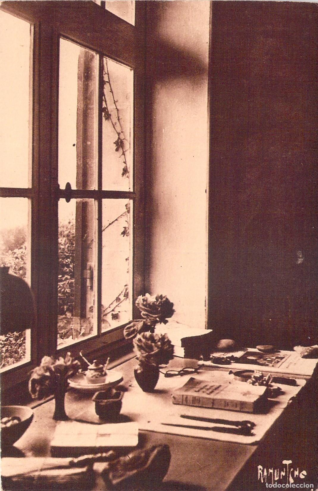 Postales: Postal de la Mesa de Trabajo de Georges Clemenceau en Bel Esbat