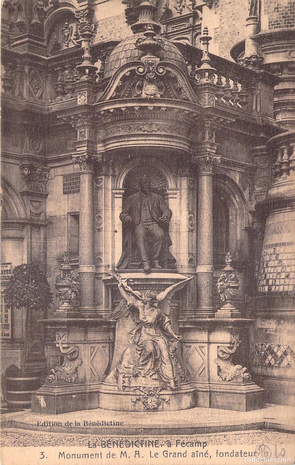 Postales: Postal Monumento a Alexandre Le Grand, F&eacute;camp, Francia