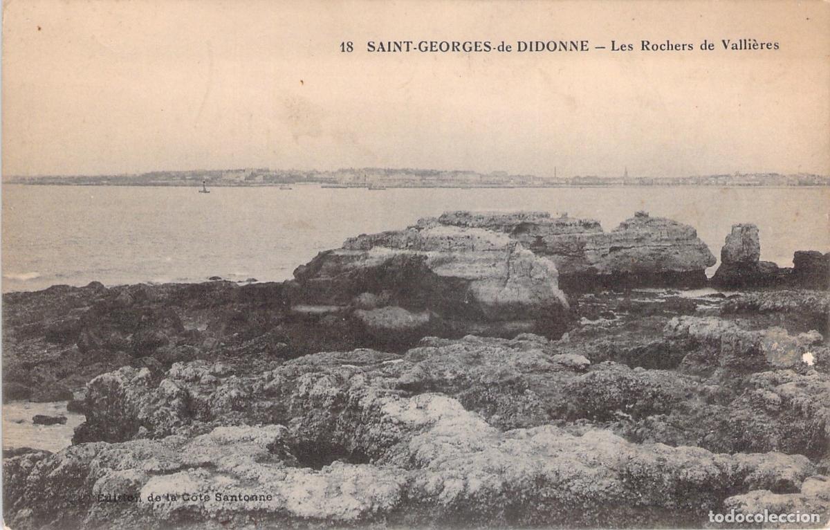 Postales: Postal de Saint-Georges-de-Didonne, Les Rochers de Valli&egrave;res, Francia
