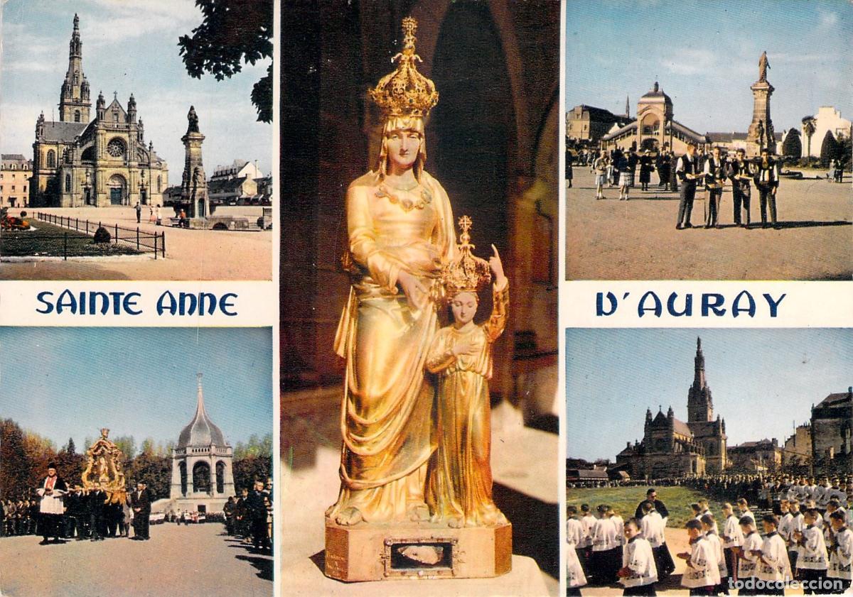 Postales: Postal Multivista de Sainte-Anne-d'Auray Breta&ntilde;a Francia