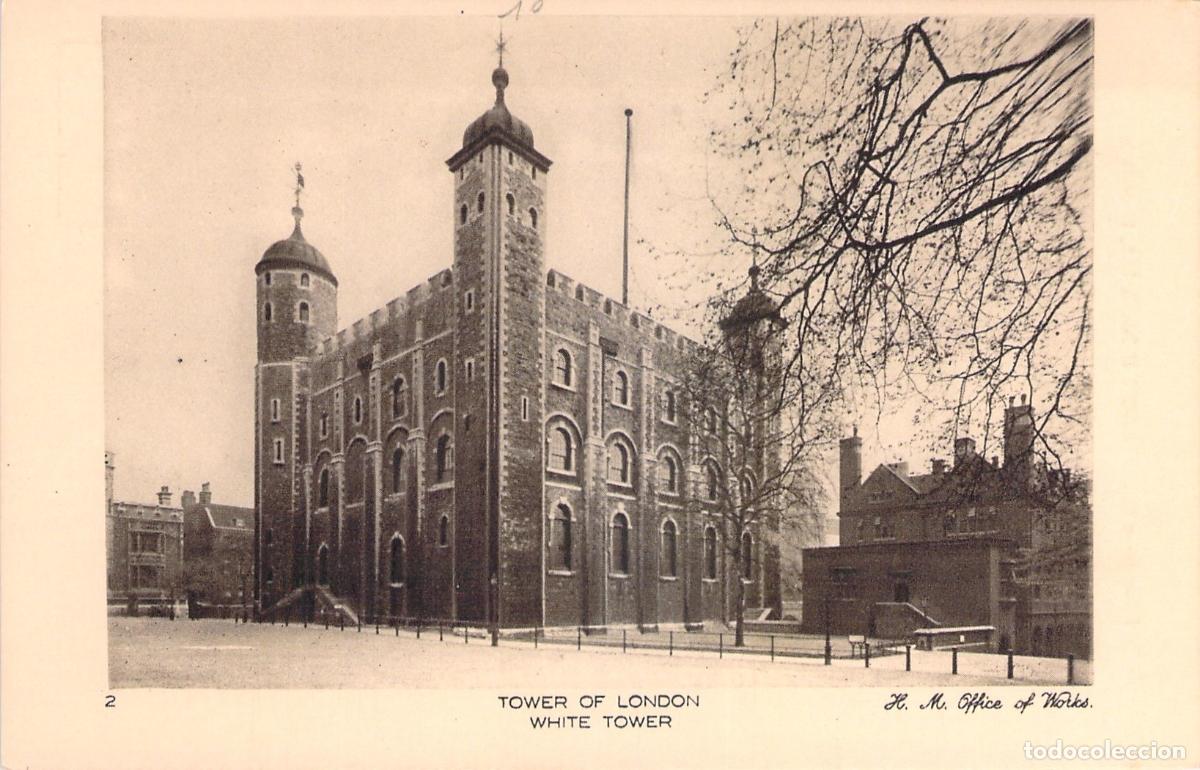 Postales: Postal de la Torre Blanca, Torre de Londres, Inglaterra
