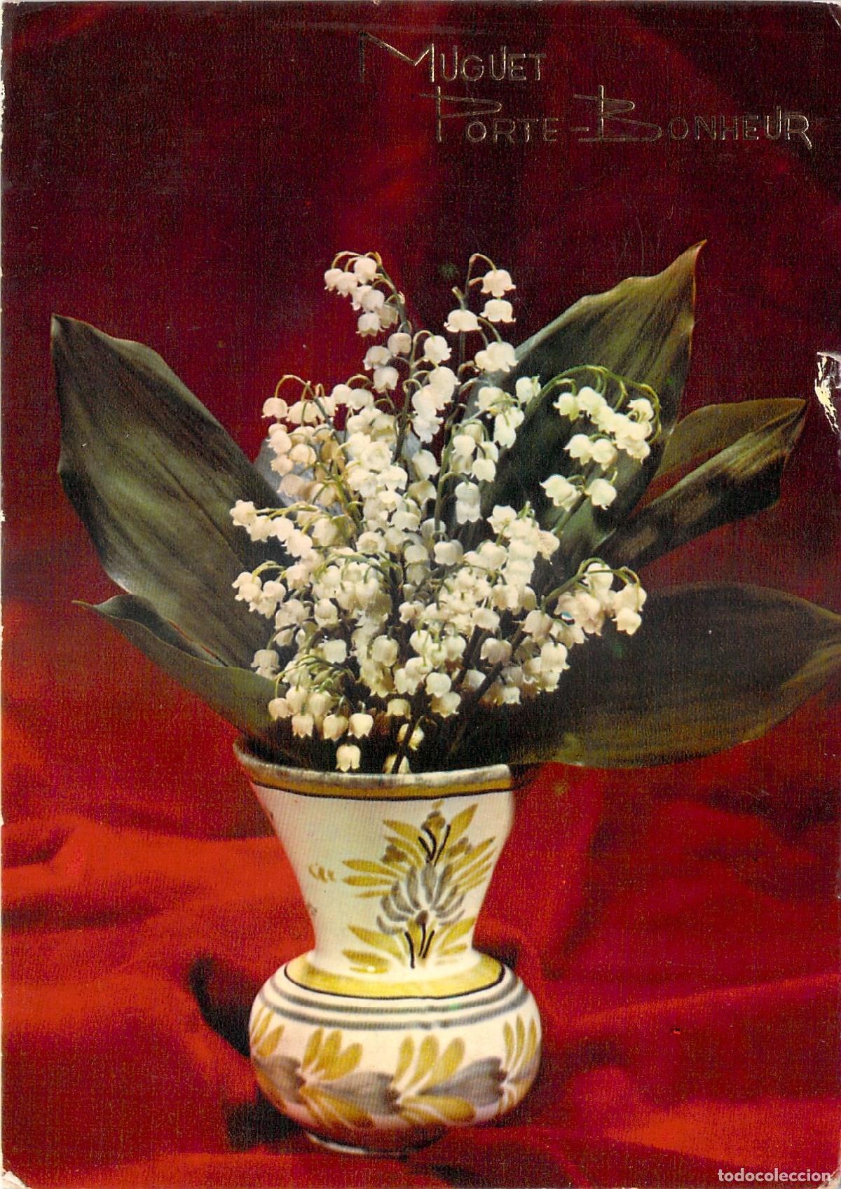 Postales: Postal Francesa Muguet Porte-Bonheur Flores de la Suerte