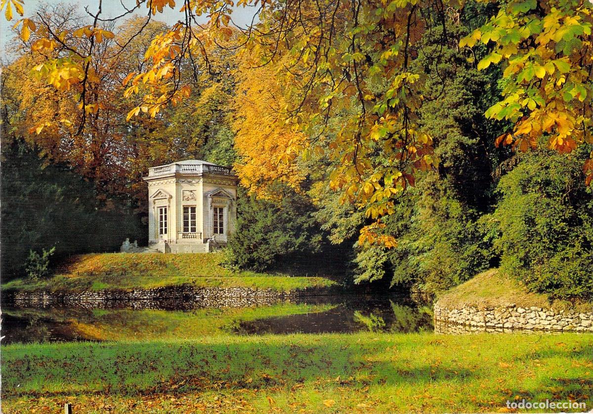 Postales: Postal de Versailles Trianon Jard&iacute;n Ingl&eacute;s El Belvedere
