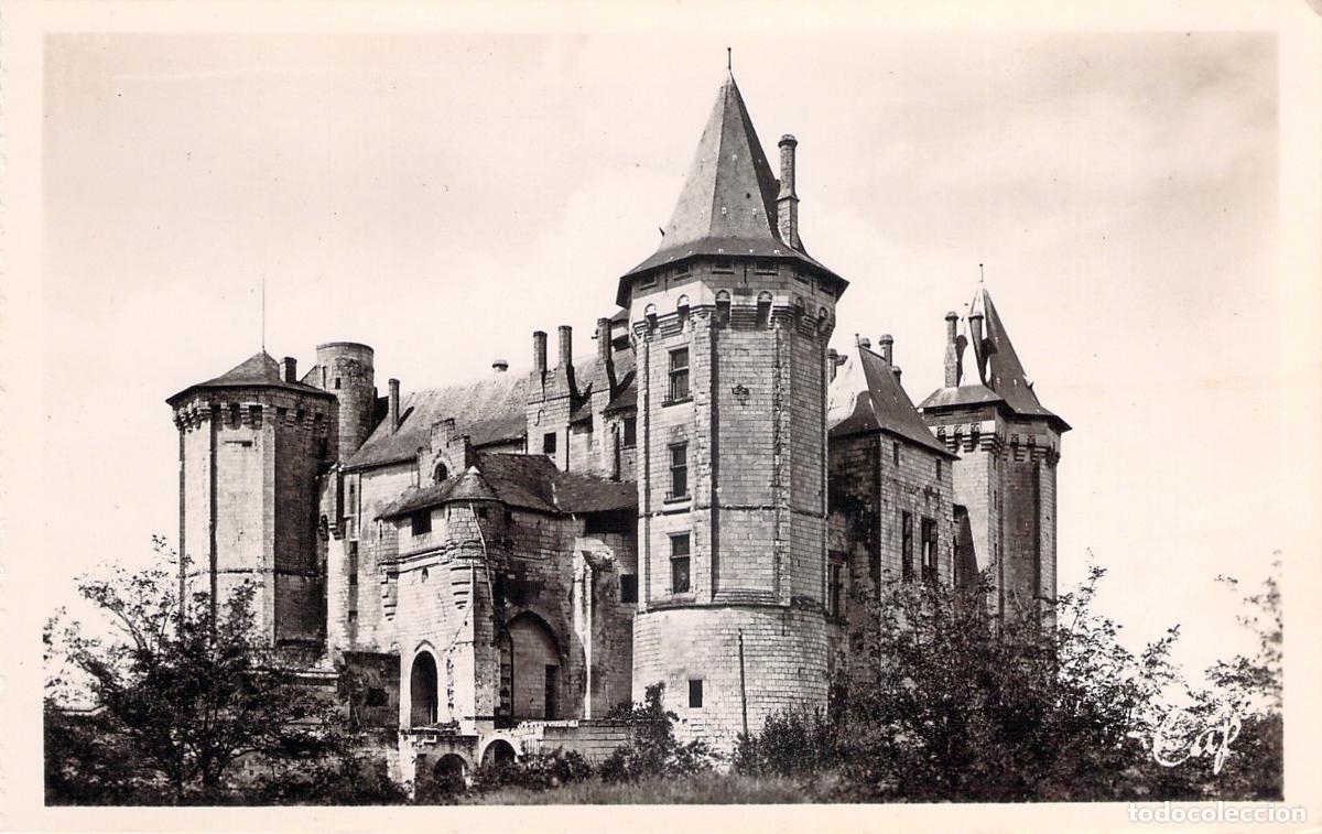 Postales: Postal Castillo de Saumur Vista del Suroeste Francia