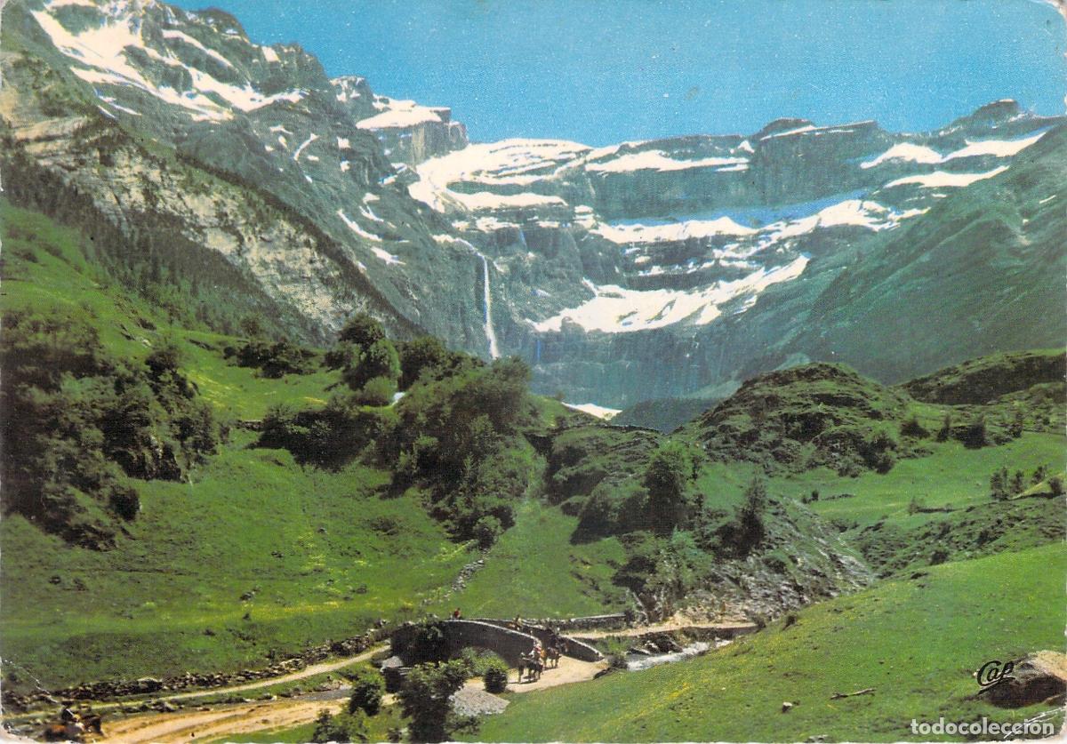 Postales: Postal del Circo de Gavarnie en los Pirineos Franceses