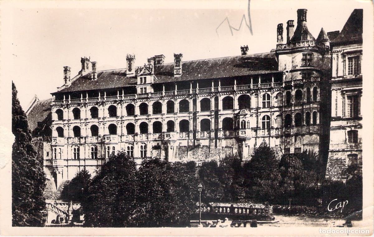 Postales: Postal Castillo de Blois Fachada Francisco I Francia