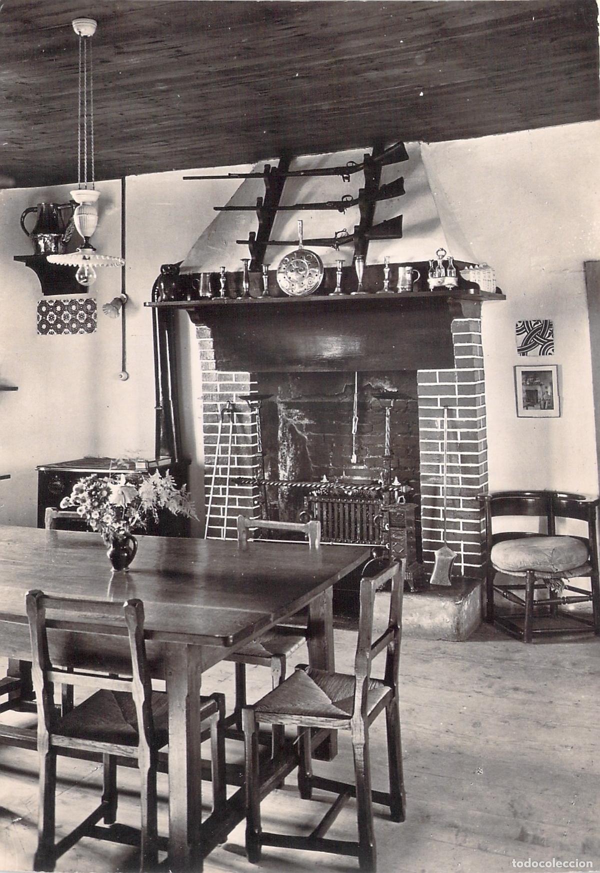 Postales: Postal Cocina de la Casa de Georges Clemenceau, Saint-Vincent-sur-Jard