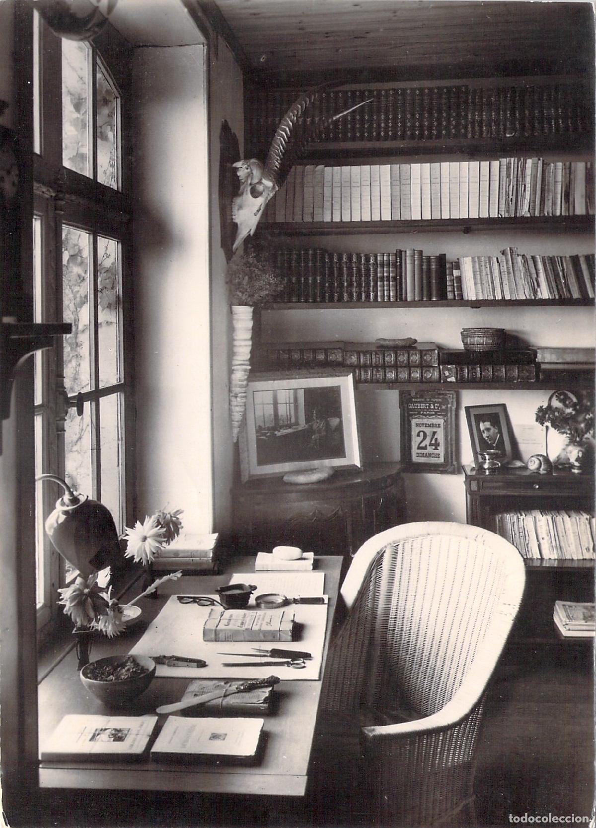 Postales: Postal Casa de Georges Clemenceau Mesa de Trabajo