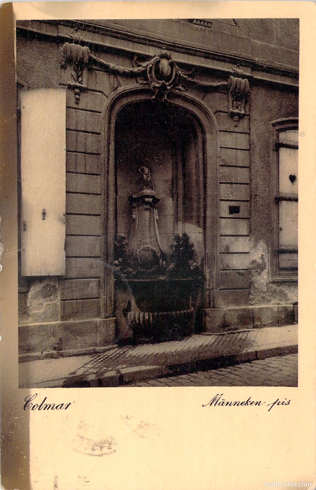 Postales: Tarjeta Postal de la Fuente Manneken Pis en Colmar