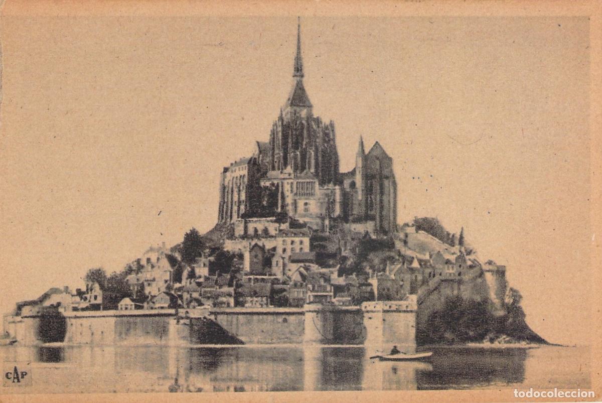 Postales: Postal de Mont Saint-Michel, Vista del Lado Este, Francia