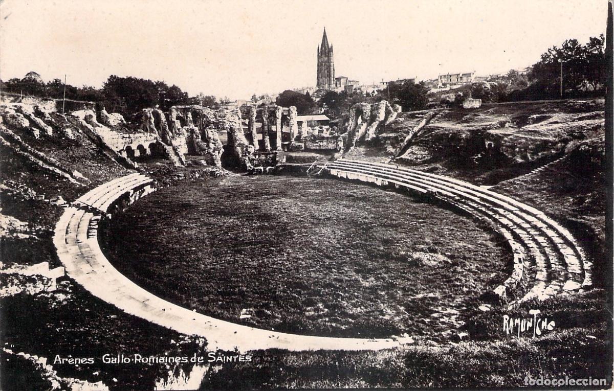 Postales: Postal del Anfiteatro y Arenas Gallo-Romanas de Saintes