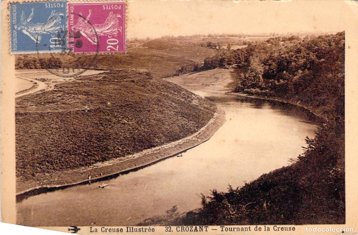 Postales: Postal de Crozant - Tournant de la Creuse, Francia