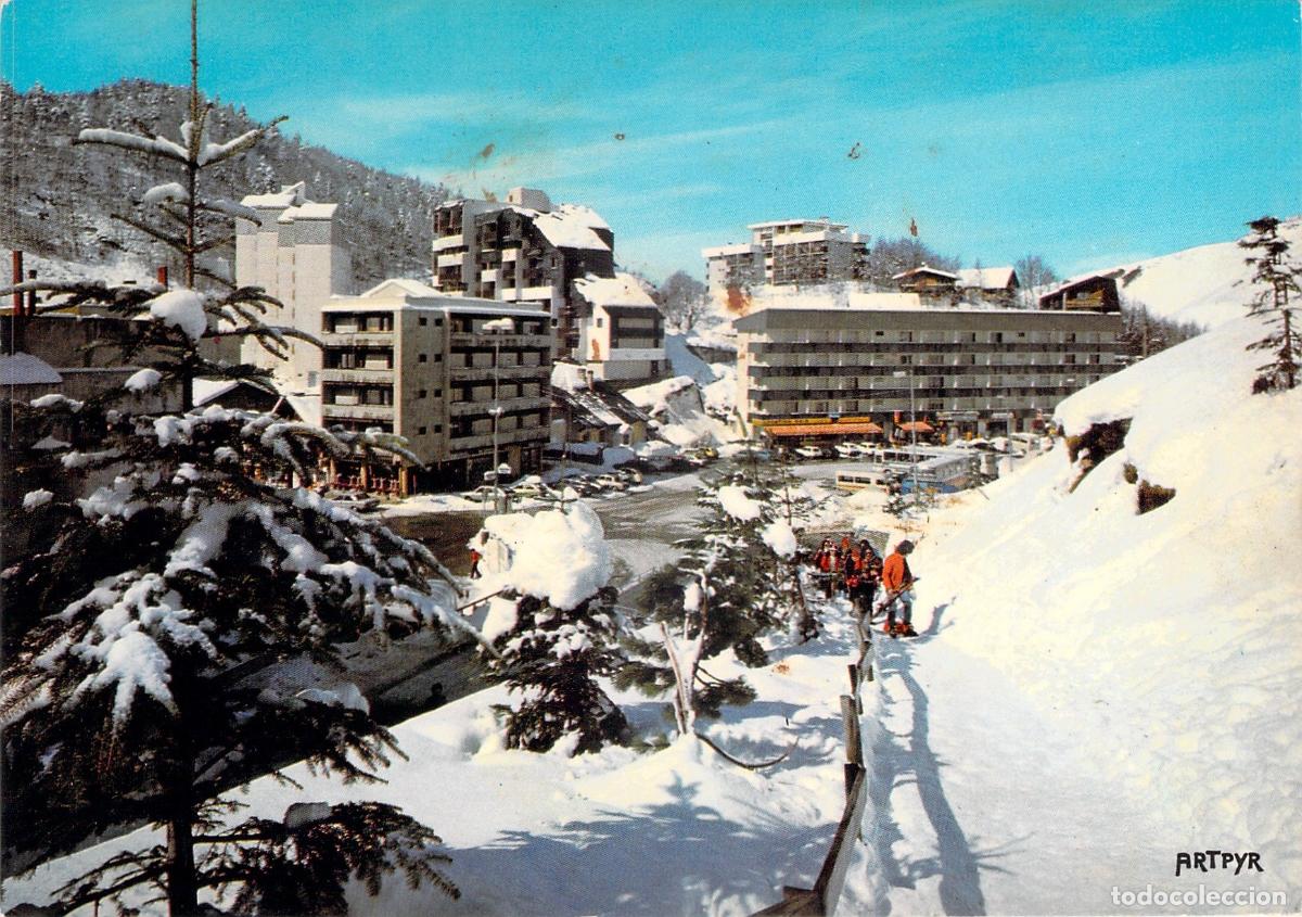 Postales: Postal de Gourette en los Pirineos Bajo la Nieve
