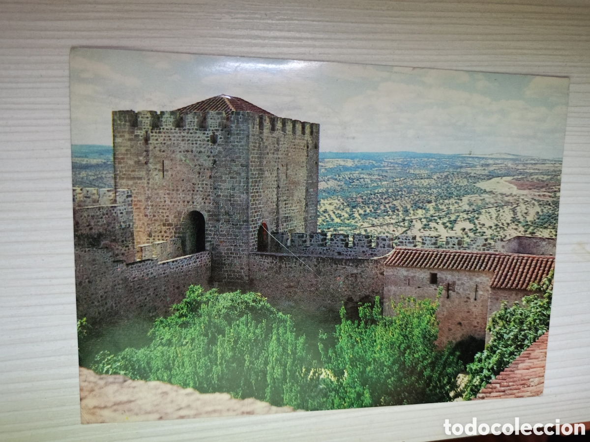 Postales: POSTAL EDI&Ccedil;AO HOTEL ALENTEJO. CASTELO ROMANO-ARABE. ELVAS. PORTUGAL. CIRCULADA 1966