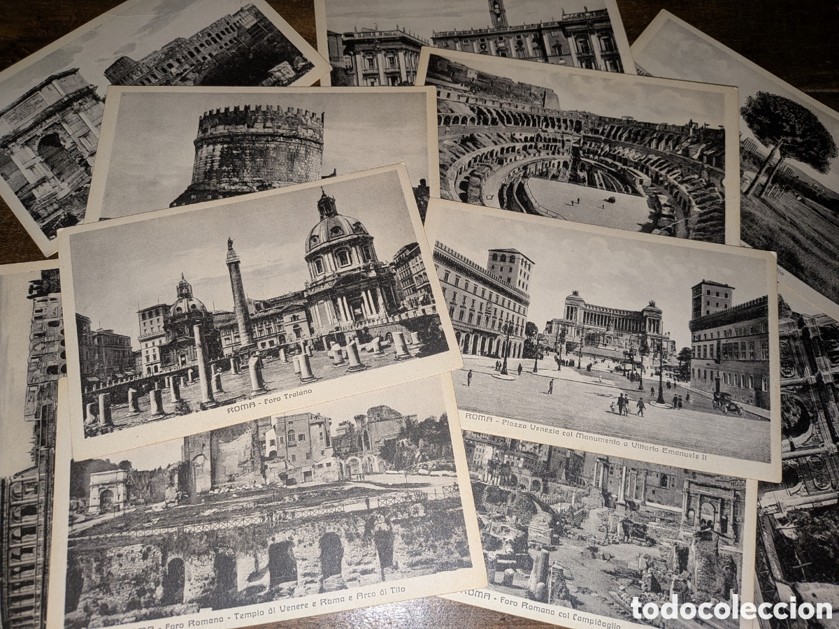 Postales: 11 Postales de Roma antiguas muy bonitas
