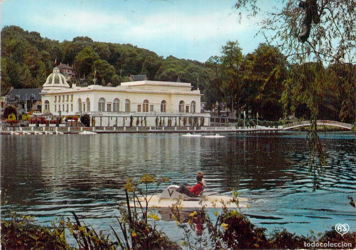 Cartoline: Postal del Casino del Lago en Bagnoles-de-l'Orne, Francia