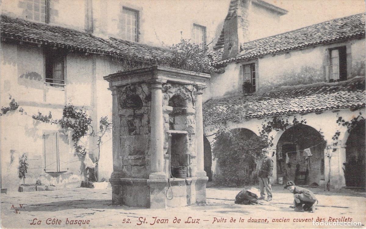 Cartoline: Postal Saint-Jean-de-Luz Pozo del Antiguo Convento de los Recoletos